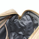Miu Miu Matelasse Hand Bag Leather 2way Beige Gold Auth 177667V-27