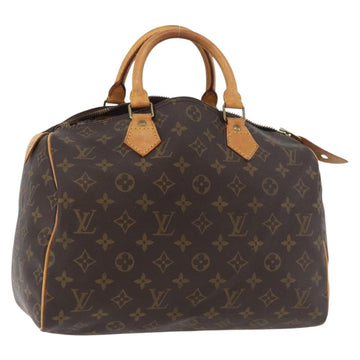 LOUIS VUITTON Monogram Speedy 30 Hand Bag M41526 LV Auth 177676