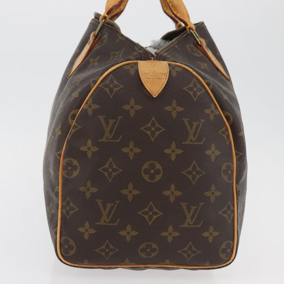 LOUIS VUITTON Monogram Speedy 30 Hand Bag M41526 LV Auth 177676