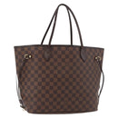 LOUIS VUITTON Damier Azur Neverfull MM Tote Bag N41605 LV Auth 177682-1