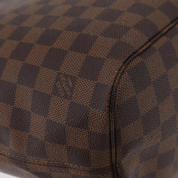 LOUIS VUITTON Damier Azur Neverfull MM Tote Bag N41605 LV Auth 177682