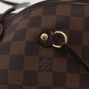 LOUIS VUITTON Damier Azur Neverfull MM Tote Bag N41605 LV Auth 177682-14