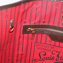 LOUIS VUITTON Damier Azur Neverfull MM Tote Bag N41605 LV Auth 177682-19