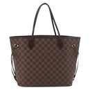 LOUIS VUITTON Damier Azur Neverfull MM Tote Bag N41605 LV Auth 177682-3