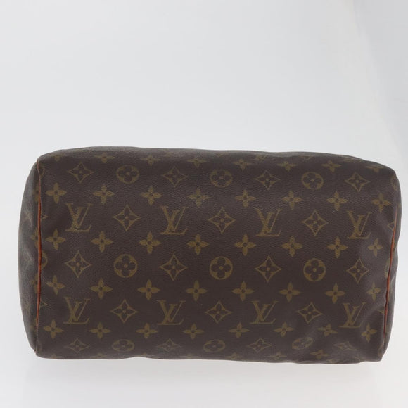 LOUIS VUITTON Monogram Speedy 30 Handtas M41526 LV Auth 177683