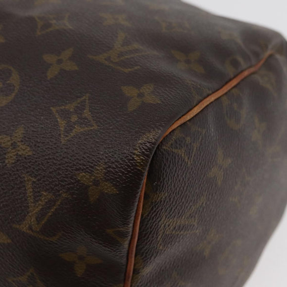 LOUIS VUITTON Monogram Speedy 30 Handtas M41526 LV Auth 177683