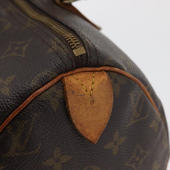 LOUIS VUITTON Monogram Speedy 30 Handtas M41526 LV Auth 177683
