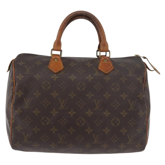 LOUIS VUITTON Monogram Speedy 30 Handtas M41526 LV Auth 177683