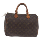 LOUIS VUITTON Monogram Speedy 30 Handtas M41526 LV Auth 177683-2