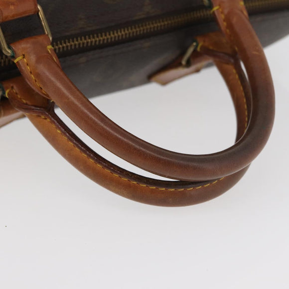 LOUIS VUITTON Monogram Speedy 30 Handtas M41526 LV Auth 177683