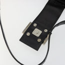 FENDI Schoudertas Zwart Zilver Auth 177685-10