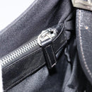 FENDI Schoudertas Zwart Zilver Auth 177685-24