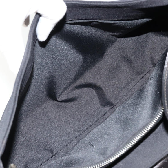 FENDI Schoudertas Zwart Zilver Auth 177685