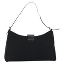 FENDI Schoudertas Zwart Zilver Auth 177685-2