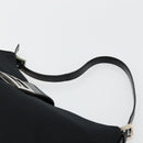 FENDI Schoudertas Zwart Zilver Auth 177685-8