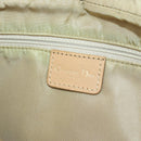 Christian Dior Maris Pearl Shoulder Bag Denim Navy Gold Auth 177688V-22