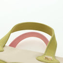 CHANEL Marshmallow Bag Tote Bag Canvas Beige Gold CC Auth 177697V-10