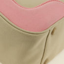 CHANEL Marshmallow Bag Tote Bag Canvas Beige Gold CC Auth 177697V-14