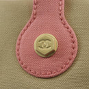 CHANEL Marshmallow Bag Tote Bag Canvas Beige Gold CC Auth 177697V-16
