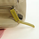 CHANEL Marshmallow Bag Tote Bag Canvas Beige Gold CC Auth 177697V-17