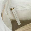 CHANEL Marshmallow Bag Tote Bag Canvas Beige Gold CC Auth 177697V-23