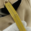 CHANEL Marshmallow Bag Tote Bag Canvas Beige Gold CC Auth 177697V-26