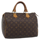 LOUIS VUITTON Monogram Speedy 30 Hand Bag M41526 LV Auth 177699-1