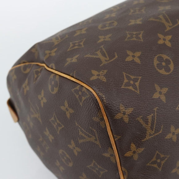 LOUIS VUITTON Monogram Speedy 30 Hand Bag M41526 LV Auth 177699