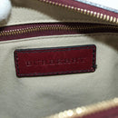 BURBERRY Nova Check Boston Bag Canvas 2way Beige Gold Auth 177707V-21