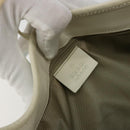 GUCCI GG Canvas Jackie Schultertasche Hellblau Gold 001 4057 Auth 177714-20