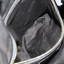 Miu Miu Hand Bag Leather 2way Gray Gold Auth 177717SAM-27