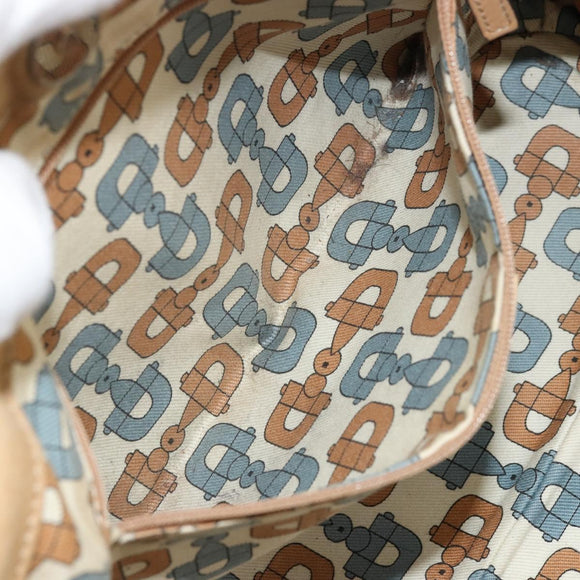 GUCCI GG Canvas Guccissima Tote Bag Leather Beige Gold 211955 Auth 177726