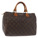 LOUIS VUITTON Monogram Speedy 30 Hand Bag M41526 LV Auth 177729A-1