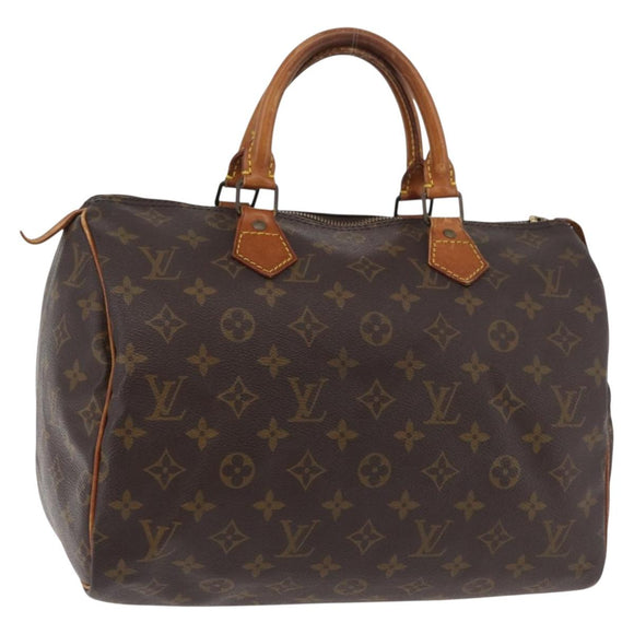 LOUIS VUITTON Monogram Speedy 30 Hand Bag M41526 LV Auth 177729A