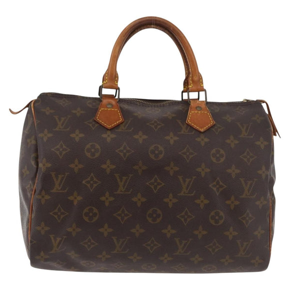 LOUIS VUITTON Monogram Speedy 30 Hand Bag M41526 LV Auth 177729A