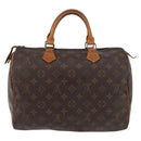 LOUIS VUITTON Monogram Speedy 30 Hand Bag M41526 LV Auth 177729A-2