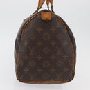 LOUIS VUITTON Monogram Speedy 30 Hand Bag M41526 LV Auth 177729A-4