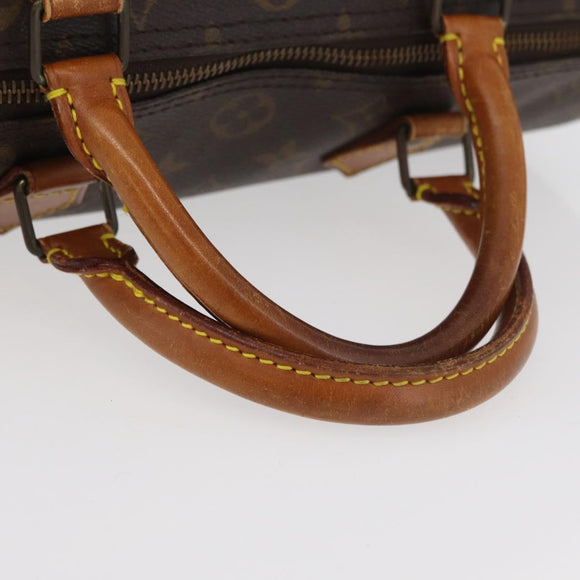 LOUIS VUITTON Monogram Speedy 30 Hand Bag M41526 LV Auth 177729A