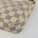 LOUIS VUITTON Damier Azur Pochette Accessoires Pouch N41207 LV Auth 177734A-14
