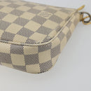 LOUIS VUITTON Damier Azur Pochette Accessoires Pouch N41207 LV Auth 177734A-16