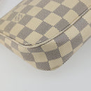 LOUIS VUITTON Damier Azur Pochette Accessoires Pouch N41207 LV Auth 177734A-17