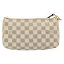 LOUIS VUITTON Damier Azur Pochette Accessoires Pouch N41207 LV Auth 177734A-2