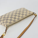 LOUIS VUITTON Damier Azur Pochette Accessoires Pouch N41207 LV Auth 177734A-6