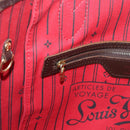 LOUIS VUITTON Damier Azur Neverfull MM Tote Bag N41605 LV Auth 177742-23