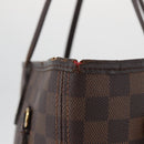 LOUIS VUITTON Damier Azur Neverfull MM Tote Bag N41605 LV Auth 177742-4