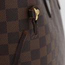 LOUIS VUITTON Damier Azur Neverfull MM Tote Bag N41605 LV Auth 177742-5