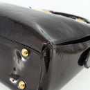 LOUIS VUITTON Monogram Vernis Melrose Avenue Bag Rouge Favist M91390 Auth 177745-8