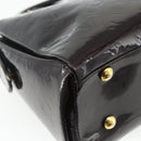 LOUIS VUITTON Monogram Vernis Melrose Avenue Bag Rouge Favist M91390 Auth 177745-17