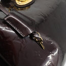 LOUIS VUITTON Monogram Vernis Melrose Avenue Bag Rouge Favist M91390 Auth 177745-9