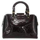 LOUIS VUITTON Monogram Vernis Melrose Avenue Bag Rouge Favist M91390 Auth 177745-2